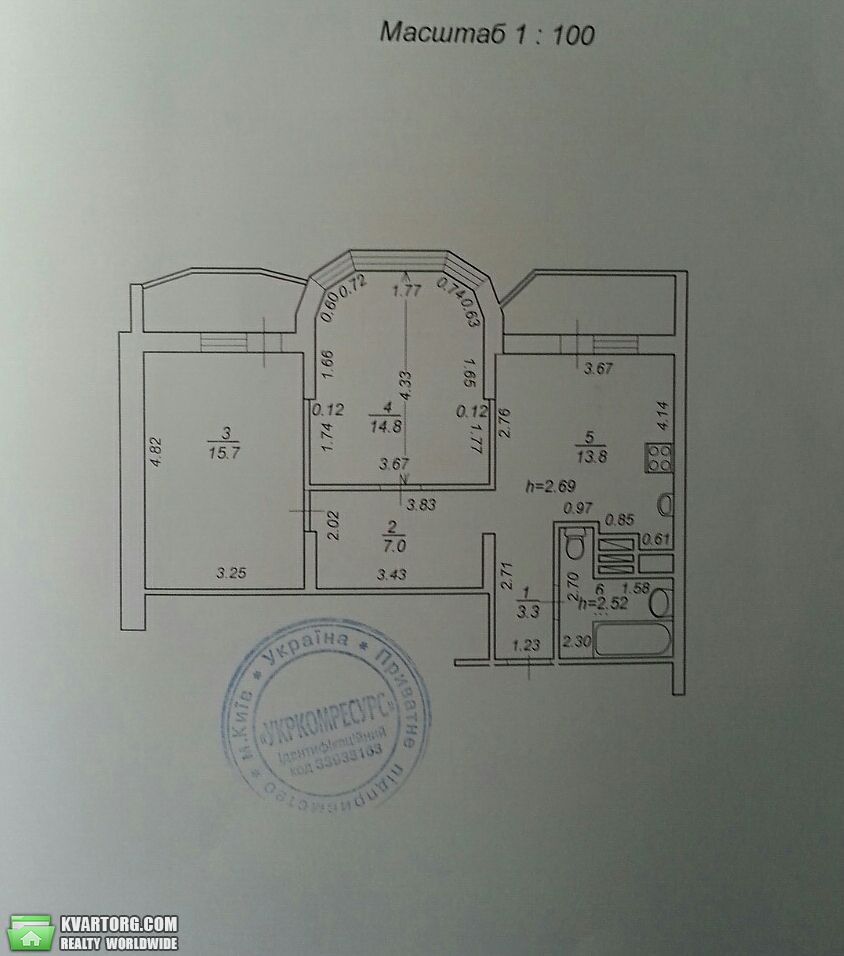 Sell 2-room apartment. Киев,  Пономарева — photo 10