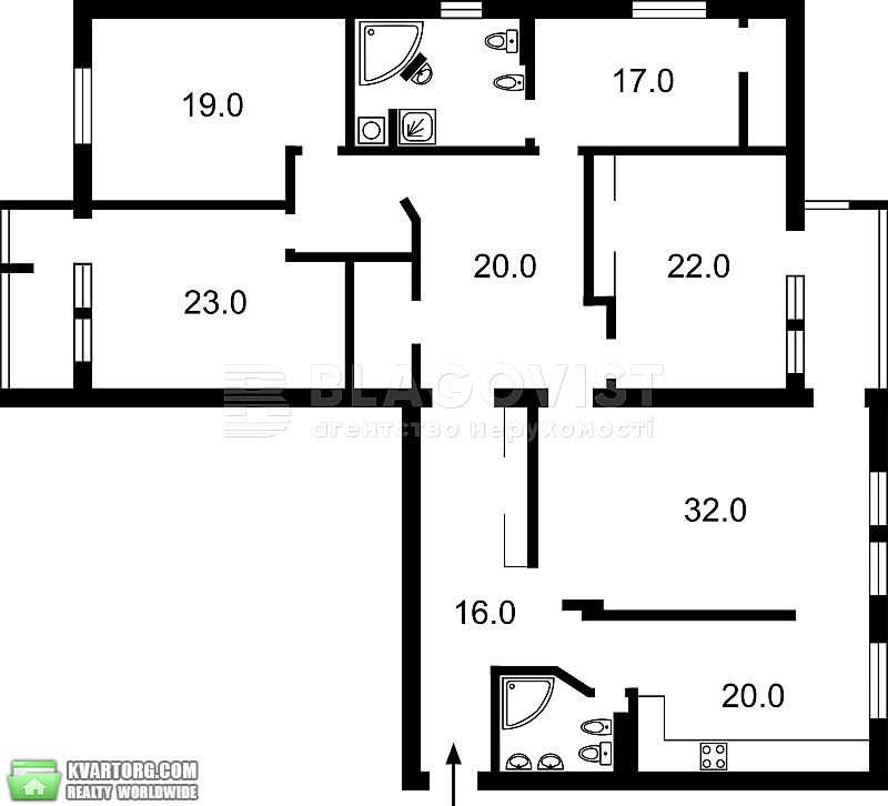 Sell 5-room apartment. Киев,  Драгомирова — photo 2