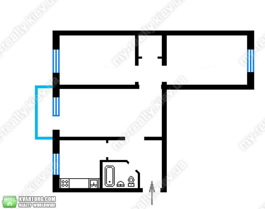 Sell 3-room apartment. Киев,  Тверской Тупик — photo 6