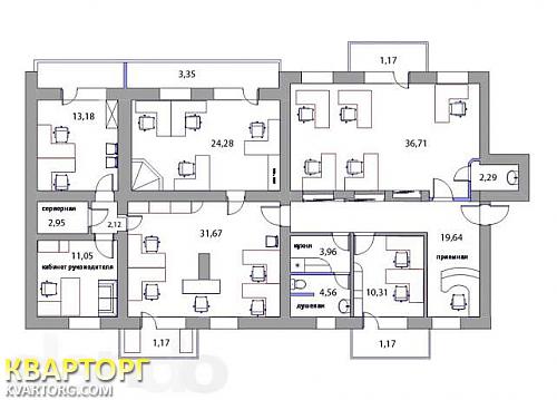 Rent out office. Киев,  Большая Васильковская — photo 1