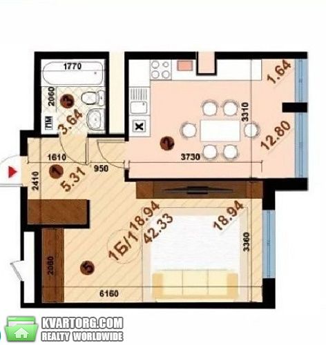 Sell 1-room apartment. Киев, Юнацкая — photo 3