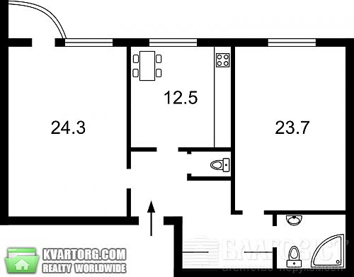 Sell 2-room apartment. Киев,  Вильямса — photo 7