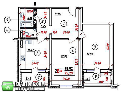 Sell 2-room apartment. Киев, Науки пр — photo 3
