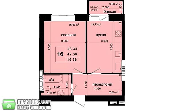 Sell 1-room apartment. Киев,  Метрологическая — photo 2