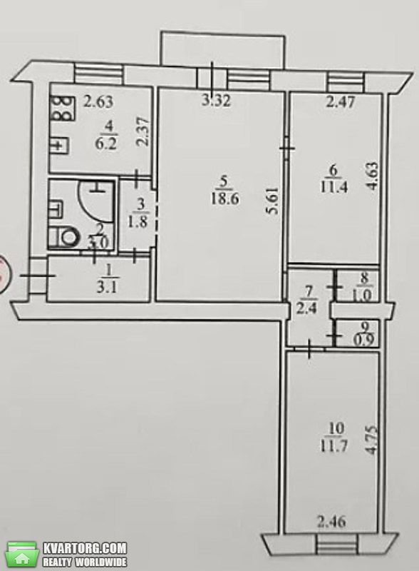 Sell 3-room apartment. Киев,  Андрющенко — photo 2