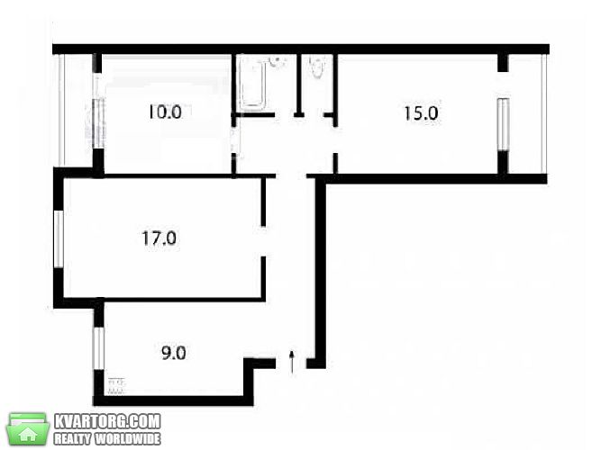 Sell 3-room apartment. Киев,  Милославская — photo 10