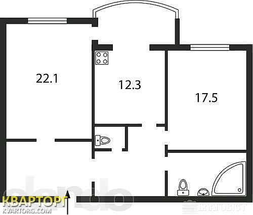 Sell 2-room apartment. Киев,  Героев Сталинграда пр — photo 6