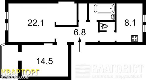 Sell 2-room apartment. Киев,  Петлюры — photo 2