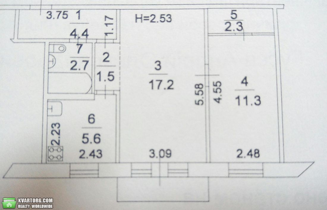 Sell 2-room apartment. Киев,  Туполева — photo 3