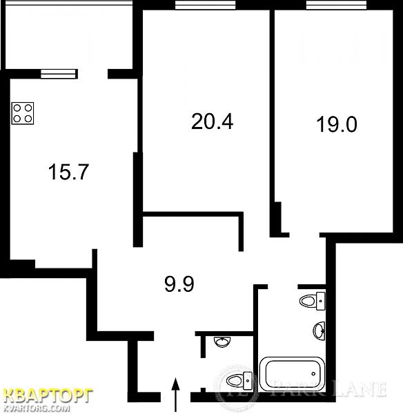 Sell 2-room apartment. Киев, Драгоманова — photo 7
