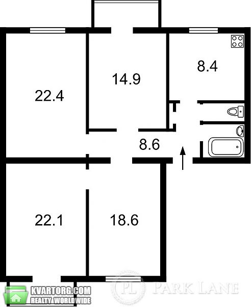 Sell 3-room apartment. Киев, Московская — photo 4