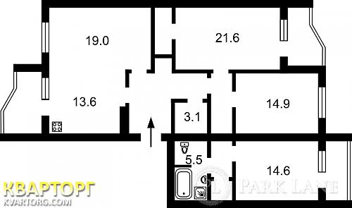 Sell 4-room apartment. Киев,  Григоренко пр — photo 2