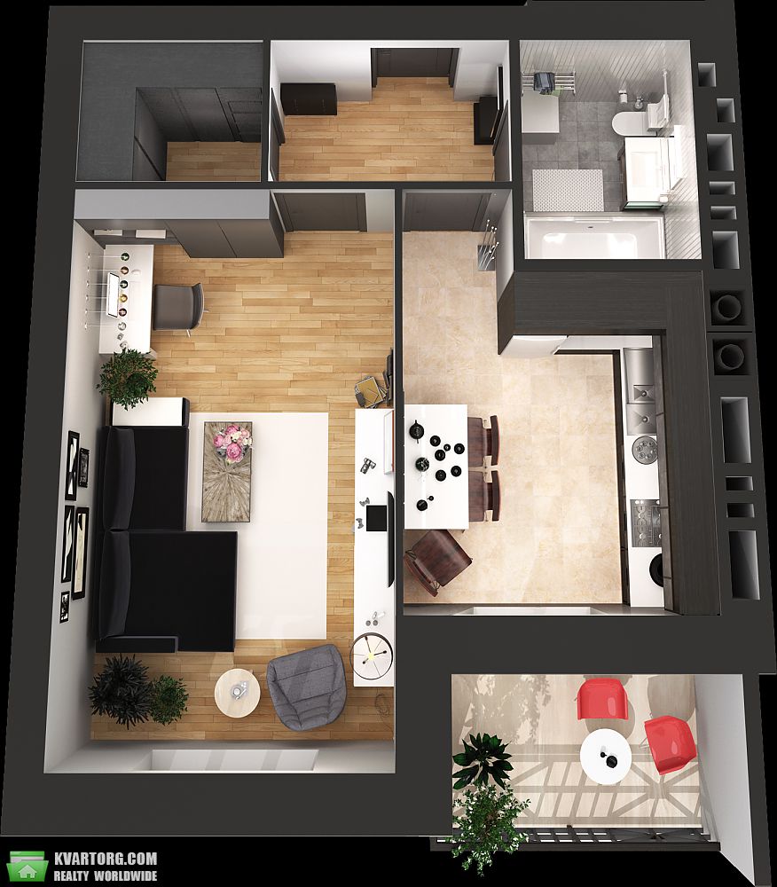 Sell 1-room apartment. Киев,  Кольцевая — photo 10
