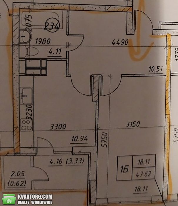 Sell 1-room apartment. Киев, пер. Балтийский — photo 6
