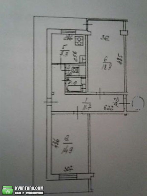 Sell 2-room apartment. Киев,  Щербакова — photo 2
