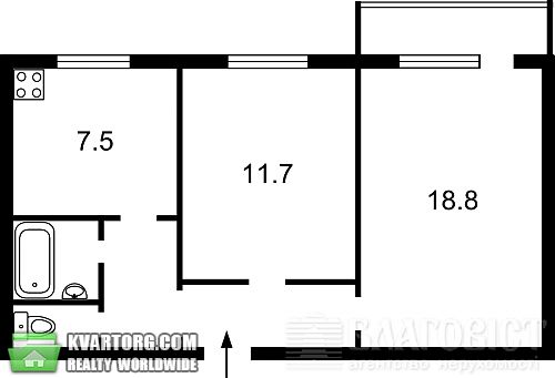 Sell 2-room apartment. Киев, Героев Днепра — photo 2