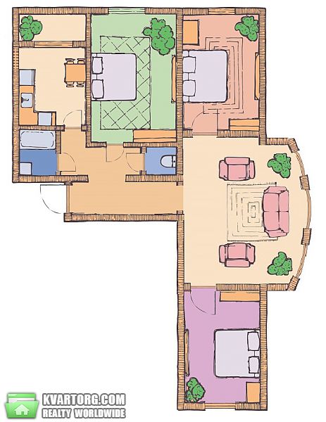Sell 3-room apartment. Киев, с. Чайки ул.Лобановского — photo 1