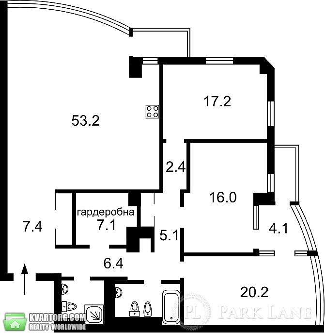 Sell 4-room apartment. Киев,  Богдана Хмельницкого — photo 2