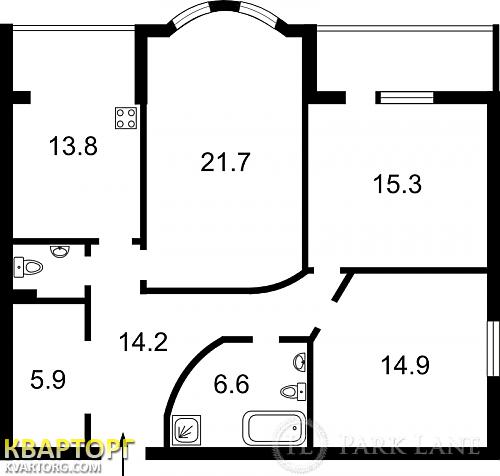 Sell 3-room apartment. Киев, Григоренко пр — photo 7