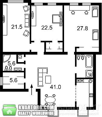 Sell 3-room apartment. Киев,  Институтская — photo 3