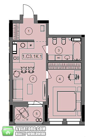Sell 1-room apartment. Киев,  Расковой — photo 10
