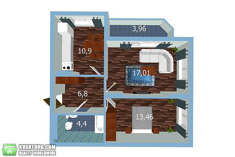 Sell 2-room apartment. Киев, Лысогорский спуск — photo 3