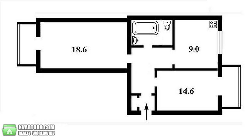 Sell 2-room apartment. Киев,  Гагарина пр — photo 9