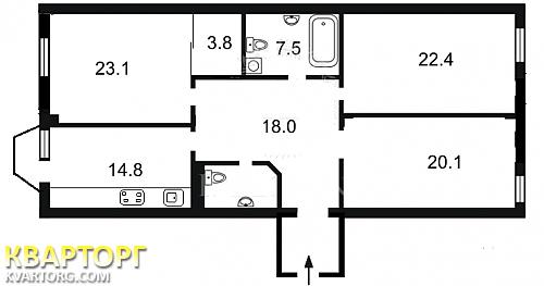 Sell 3-room apartment. Киев, Ломоносова — photo 4