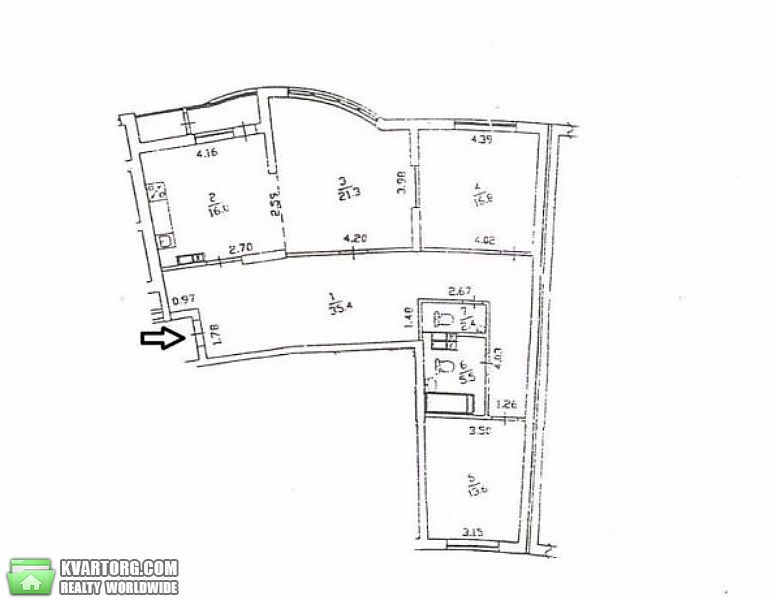 Sell 3-room apartment. Киев,  Днепровская наб — photo 6