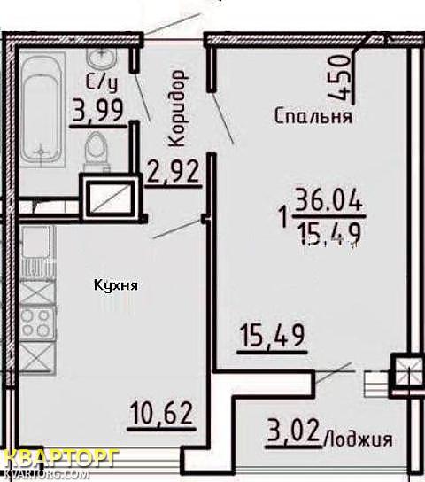 Sell 1-room apartment. Одесса, Асташкина — photo 3