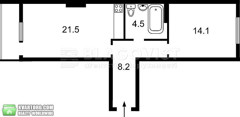 Sell 2-room apartment. Киев, Симоненка — photo 4