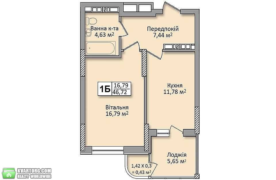 Sell 1-room apartment. Киев,  Кондратюка — photo 1