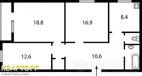Sell 2-room apartment. Киев,  Златоустовская — photo 2