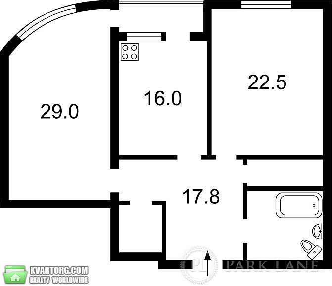 Sell 2-room apartment. Киев,  Механизаторов — photo 6