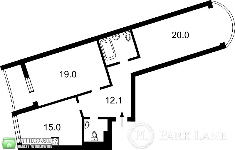 Sell 2-room apartment. Киев, Героев Сталинграда пр — photo 4