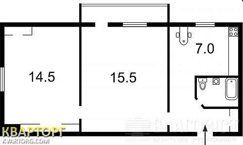 Sell 1-room apartment. Киев, Ентузиастов — photo 2