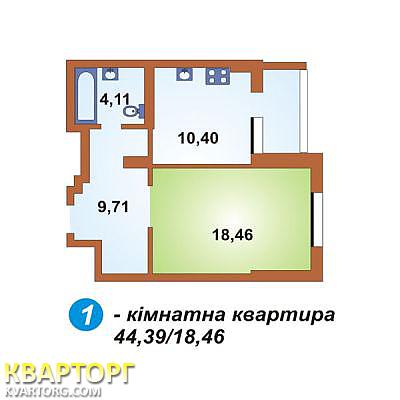 Sell 1-room apartment. Киев,  Туполева — photo 3