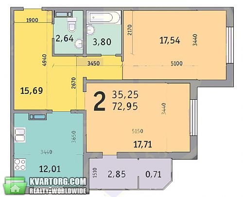 Sell 2-room apartment. Киев, Трутенко — photo 1