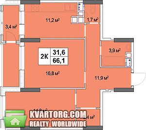 Sell 2-room apartment. Киев,  Механизаторов — photo 3