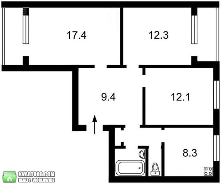 Sell 3-room apartment. Киев,  Бальзака — photo 7