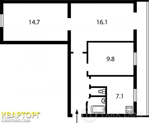 Sell 3-room apartment. Киев, Лесной пр — photo 2