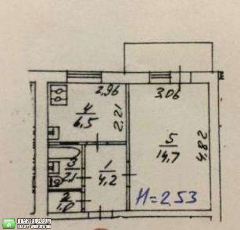 Sell 1-room apartment. Киев,  Малиновского — photo 7
