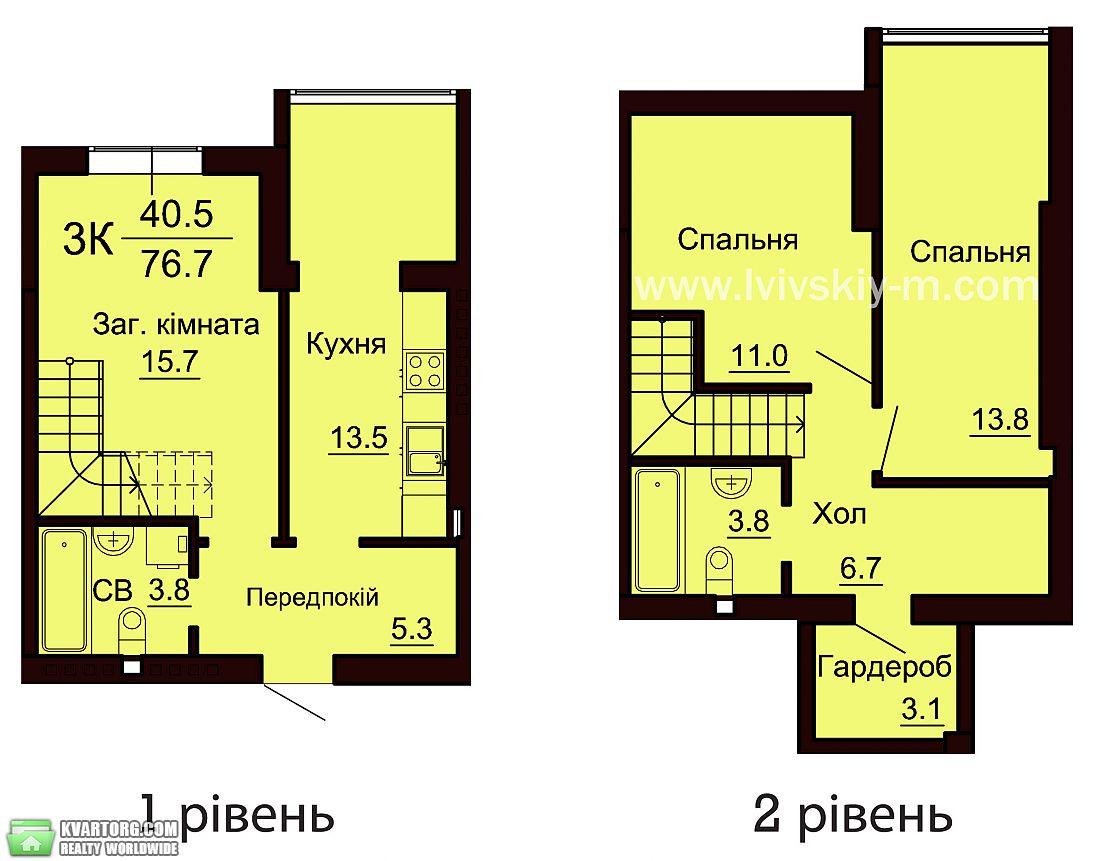Sell 3-room apartment. Киев, Радужная — photo 6