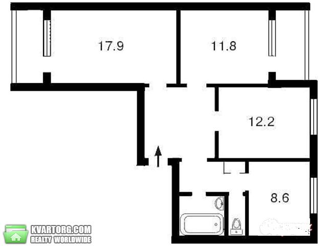 Sell 3-room apartment. Киев,  Заболотного — photo 3