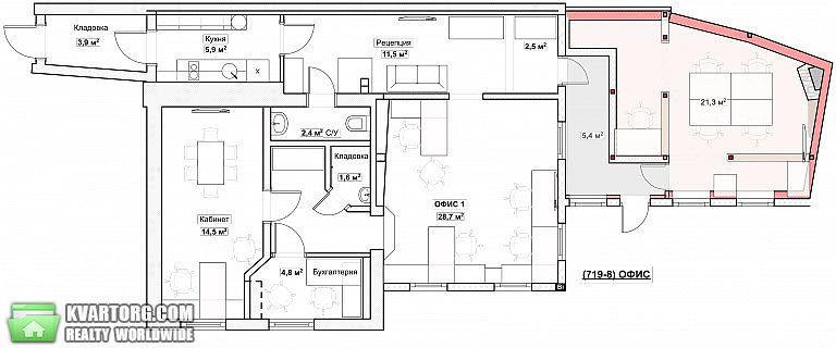 Rent out office. Киев,  Петропавловская — photo 2