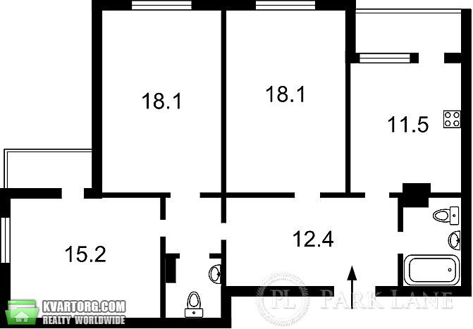 Sell 3-room apartment. Киев, Русовой — photo 3