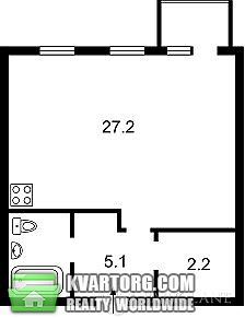 Sell 1-room apartment. Киев,  Шевченко бул — photo 1