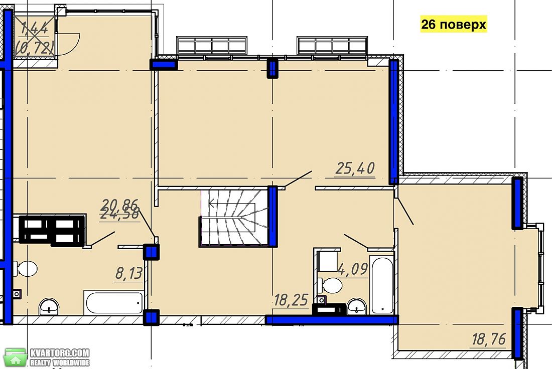 Sell multi-room apartment. Киев, Бойчука — photo 8