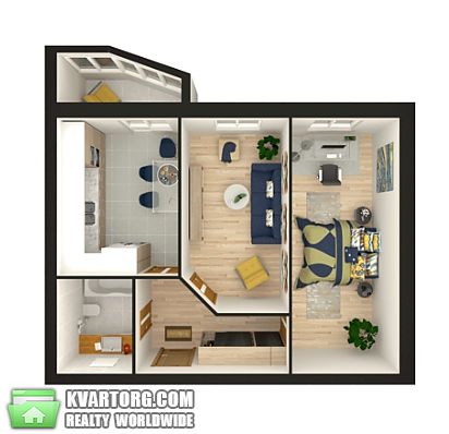 Sell 1-room apartment. Киевская обл.,  Доковская — photo 2