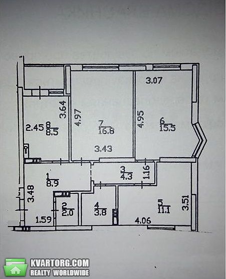 Sell 3-room apartment. Киев,  Маяковского — photo 7